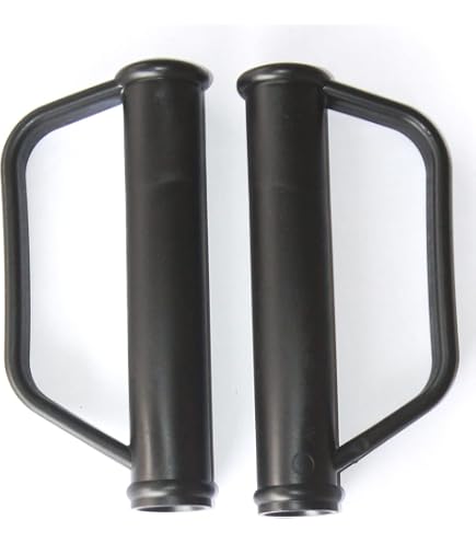 2x 30 Mm Griff Muldengriff Für Schubkarre Sackkarre Karre Rohr - Farbe: GRÜN