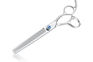 ‎JASON JASON Professionelle Hundeschere Effilierschere Fellschere Fellpflege für Hunde Katzen usw. 7 Zoll 50 Zähne aus japanischem 440C-Edelstahl