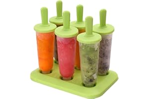 BINZHIYUAN Homemade Popsicle Mold Plastic Mold Reusable Mold for Popsicle Ice Cream Jelly Lollipop Cake Chocolate