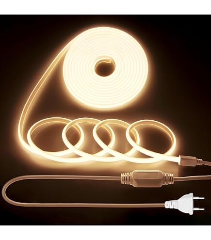 12V LED Streifen IP65 Kaltweiß – 60 LED/m, 10 M Set Inkl. Netzteil, Selbstklebend, Kürzbar