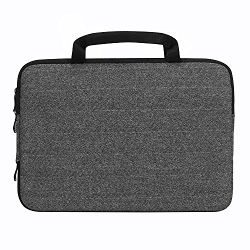 iCozzier 13-13.3 Zoll mit Laptoptasche Sleeve Hülle Schutztasche für 13-Inch Laptop/ Ultrabook/ Notebook/ Netbook/ MacBook – Grau - 6