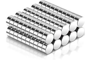 Aenienoe 100 sztuk małych neodymowych magnesów, 4 x 2 mm, mini silny magnes do rękodzieła