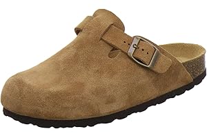 AFS-Schuhe 2900, Bequeme Damen Hausschuhe geschlossen, Clogs für Frauen aus Leder, Made in Germany