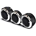 PolarLander 3pcs Car Accessories Knob Air Conditioning Heat Control Switch Knob Aluminum Alloy For V/W Polo 2004-2013
