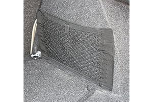 9 MOON Kofferraum Cargo Net Magic Aufkleber Gepäck Mesh Oganizer Tasche, Pocket Tasche Double Layer Tasche mit Klebstoff, Cargo-Netz Dehnbar Superb Storage