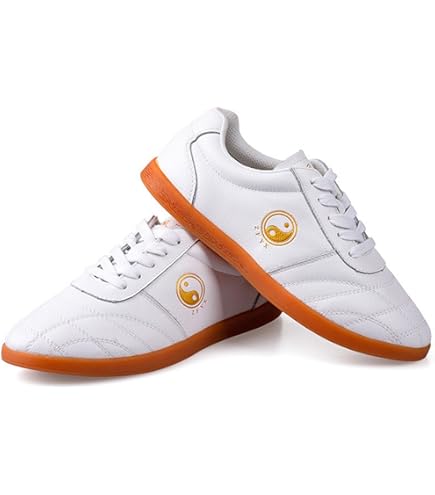 XPF Tai Chi Chaussures Martial Wudang Kung Fu Chaussures Shaolin Qi Gong Wing Chun Les Chaussures Avec Caoutchouc Classique Semelle Oxford Pour Hommes Et Femmes,Black-37
