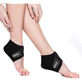 Flexy Medical Topuk Ağrısı i&ccedil;in 2 Adet Silikon Kumaş Topuk &Ccedil;orabı, Plantar Fasiit, Topuk Dikeni, Aşil Tendiniti, Destekleyici