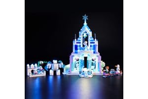 LIGHTAILING Jeu De Lumières pour (Disney Princess Le Palais des Glaces Magique d’Elsa) Modèle en Blocs De Construction - Kit De Lumière A LED Compatible avec Lego 41148 ou 43172(Ne Figurant Pas sur Le Modèle)