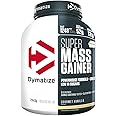Dymatize Super Mass Gainer Gourmet Vanilla 2943g - Weight Gainer Powder + Carbohydrates, Creapure Creatine, BCAAs, Casein