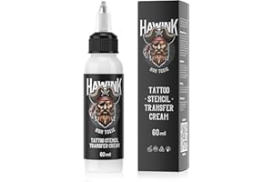 HAWINK Tattoo Transfer Gel Cream 2oz (60ml) Bálsamo de Tatuaje para Máquina de Papel de Transferencia Jabón de Tatuaje Accesorios T308EU-60ML