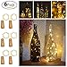 Produktbild 6 Pack LED Wein Flasche Kork Lichter Kupfer Draht Starry Fairy batteriebetrieben Lichterkette Ideal für DIY Decor Outdoor BBQ Gathering Party Hochzeit Urlaub Schlafzimmer Parteien Dekorationen