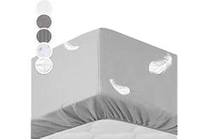‎SLEEPWISE Sleepwise Soft Wonder Spannbettlaken, OEKO-TEX® Mikrofaser Bettlaken, Topper Spannbettlaken, King Size Leintuch, Bed Sheets Atmungsaktiv, Antistatisch & Hypoallergen, Bettlaken 140-160x200 cm