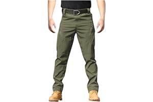 MOKBAY Cargohose Herren Stretch Camouflage Taktische Security Arbeitshosen Männer Outdoor Militär Tactical Baggy Hosen