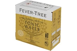 FEVER-TREE - Premium Indian Tonic Water - Soda - Origine : Angleterre - 8 x 500 ml