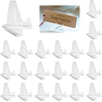 Tianyis, 10 Pezzi Trasparente Supporto per Monete, Cavalletto Acrilico Supporto, per Display Trasparente in Acrilico, Espositore per Monete, per Orologi da Tasca, Medaglie, Monete