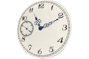 TECKEEN 1 ensemble x cadran de montre + aiguilles bleues de rechange pour mouvement de montre ETA6497 ST3600