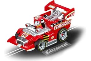 Carrera GO!!! 20064176 PAW Patrol RRR - Marshall Racerbanor och licensierade slotbilar, upp till 2 spelare, för pojkar och flickor från 6 år samt vuxna