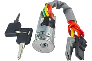 FanPaYY Neiman antivol de Direction avec 2 clés, Interrupteur d'allumage à barillet pour Primastar Trafic Vivaro Opel Master 7701203147 7701038365