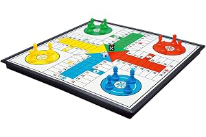 POFET Magnetiskt vikbart brädspel set, bärbar klassisk strategispeluppsättning