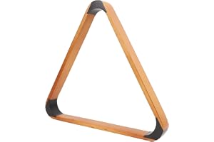 ZAWELIYO Pool Ball Triangle Rack, Pine Wood Billiard Balls Rack, Regleringsstorlek Fancy 9 Ball For Home Game Rooms & Pubs Biljard Pool Balls
