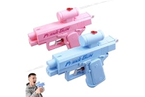 CATASTRBT 2 st Prank Vattenpistol Inverterad Vattenpistol Blå Rosa Vattenblaster Fram Och Bak För Sommarfest Strand Pool