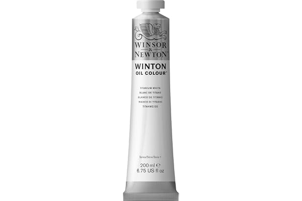 Winsor & Newton Winton Huile 200ml 644 Blanc De Titane Row