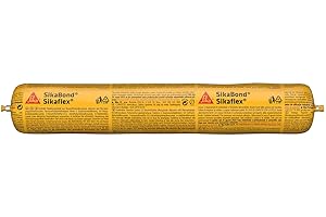 SIKA - Colle souple pour parquet - SikaBond-152 Parquet Cordon marron - Technologie SMP pour le collage de parquets par cordons - 600 ml