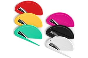 ‎TIERGRADE Tiergrade 6 Stück Brieföffner, Safe Envelope Mail Slitter mit Rasierer, Box Package Opener Papierschneidemaschine, ideal für Home Office