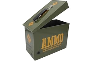 TACTIPRO Caja de Almacenaje de Juguetes, Decoración Habitación Estilo Militar para Niños y Adultos – Cajas Almacenaje Decorativas para Soldados de Plomo y Miniaturas Militares – Caja de Almacenaje con Tapa