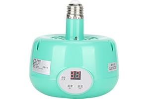 Pssopp Lámpara de Calor para Mascotas de 220 V E27 Lámpara de Calor para Aves de Corral Lámpara de Calentamiento de Cultivo para criadora Lechones Calentador Pollo Patos Ganadería Coop para Mascotas