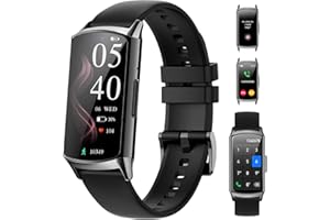 ELEJAFE Inteligentny zegarek z funkcją odbierania/nawiązywania połączeń, 114+ trybów sportowych, tracker fitness, inteligentne zegarki dla mężczyzn/monitor snu