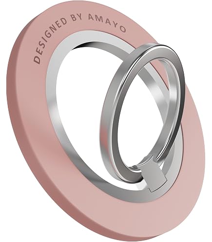 SYNCWIRE MagSafe Telefoonringhouder – 360° Draaibaar En 170° Opvouwbaar | Dubbelzijdig Magnetisch, Voor IPhone 16-12 En Niet-MagSafe