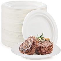 Set Di Piatti Algon 20 Cm Monouso Bianco Cartone (36 Unità) | Leroy Merlin - Foto 2