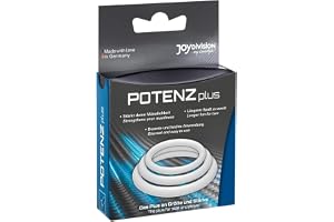 Joy Division Potenzplus, Transparente, Juego De 3 (S, M, L) - för daglig användning