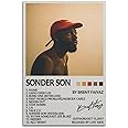 vyte Sonder Son Poster Brent Faiyaz Posters Poster Decorative Painting Canvas Wall Posters And Art Picture Print Modern Family Bedroom Decor Posters 08x12inch(20x30cm)