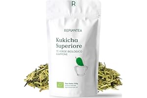 REPLANTEA CUIDAMOS TU NATURALEZA TE KUKICHA BIO 100g (50 Tazas) | Tè Verde Giapponese Kukicha Biologico REPLANTEA®