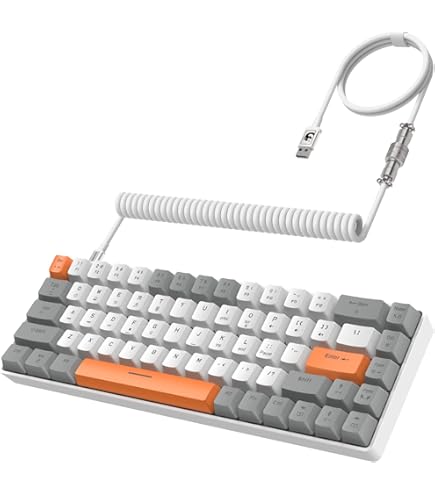 ZIYOU LANG RK-T8 Wired 65% Mechanical Gaming Keyboard with RGB LED