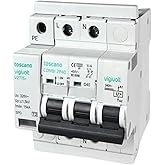 Rasmacor | Transitory and Permanent Surge Protector 2P 40A COMBI-2P40T15 Toscano | Do not install on lines without Neutral 24