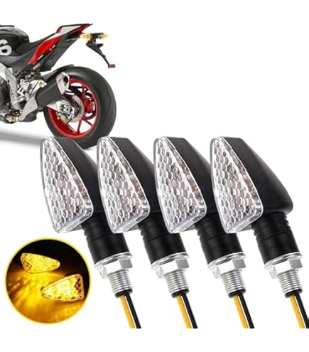 Frecce Moto ARROW BCR - Coppia Indicatori Direzione In Carbonio Look, Omologati 22x67mm - Foto 7