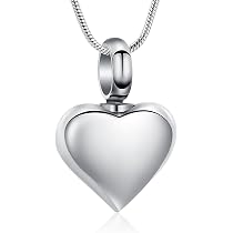 Minicremation Collana con urna a forma di rosa per ceneri gioielli