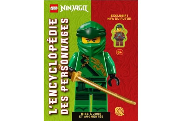 Lego Ninjago : l'Encyclopédie des personnages mise à jour et augmentée