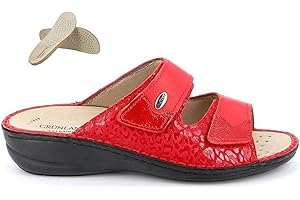 GRÜNLAND IL BENESSERE È NATURALE GRUNLAND, DARA CE0671, Ciabatta Sandalo, Pelle