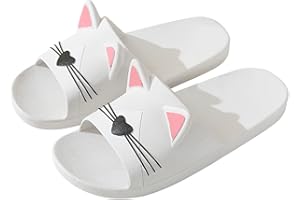 KINENGXI Scarpe da Spiaggia e Piscina Ciabatte da Doccia Pantofole da Bagno Ragazzi e Ragazze Antiscivolo Pantofole da Interno E da Esterno Sandali a Punta Aperta Adulti e Bambini