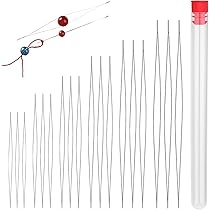 Set Di 47 Aghi Per Perline, Aghi Per Perline, 6 Misure, Aghi Per Perline Piccole, 5