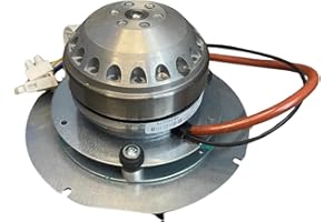 XODO STORE Rauchabzug EBM R2E150-AN91-13, 2400 RPM, 32 Watt, 150 mm Lüfter, für Pelletöfen