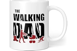 ORANGE9 Papa Geschenkidee | Walking Dad | Vater Geschenk Tasse zur Geburt Baby Vatertag Geburtstag (330 ml)