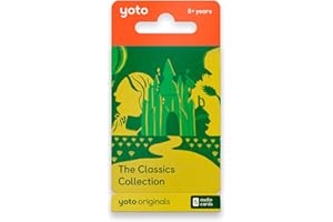 Yoto The Classics Collection – 5 Kids Audio Cards for Use with Player & Mini All-in-1 Audio Player, Screen-Free Listening with Fun Playtime, Bedtime & Travel Stories, Ages 8+