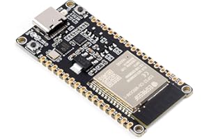 Waveshare ESP32-C6 Microcontroller, WiFi 6 Development Board, 160MHz Single-Core Processor, ESP32-C6-WROOM-1-N8 Module, Supports USB and UART Development