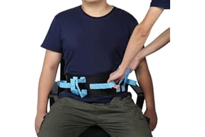 WANDISY Verrückter Ganggurt, Transfer-Laufwerkzeug mit Handgriffen Schnellverschluss für die Patientensicherheit