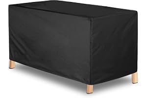 Jianghu konst stor 600D slitstark trädgårdsmöbler överdrag vattentät utomhus möbelöverdrag, 300 x 250 x 100 cm vattentät utom